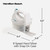 Hamilton Beach 6-Speed White Hand Mixer - Model 651477