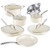Gotham Steel Natural Collection 12-Piece Cookware Set with Non-Stick Ceramic Coating