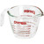 Pyrex Prepware 1-Cup Clear Glass Measuring Cup with Easy-Grip Handle