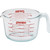 Pyrex Prepware 4-Cup Clear Glass Measuring Cup with Easy-Grip Handle