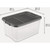 Sterilite 76 Qt. Flat Gray Stacker Storage Tote - Durable Household & Garage Organizer