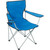 Outdoor Expressions Blue Polyester Folding Camp Chair with Mesh Cup Holder