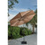 Outdoor Expressions 9 ft. Aluminum Tilt & Crank Patio Umbrella in Brown