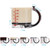 Dreamfarm 1 Cup Upcup Measuring Cup * 4-in-1 Adjustable Self-Cleaning Measuring Tool