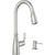 Moen Nolia 1-Handle Pull-Down High Arc Kitchen Faucet in Spot Resistant Stainless