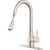 Home Impressions 1-Handle Pull-Down Kitchen Faucet with Brushed Nickel Finish