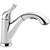 Delta Grant 1-Handle Lever Pull-Out Kitchen Faucet with Chrome Finish - Model 401731