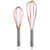 Core Kitchen Rainbow 2-Piece Whisk Set for Nonstick Cookware