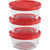 Pyrex Simply Store 2-Cup Glass Storage Container Set with Lids (6-Piece)