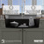Karran 33-Inch x 22-Inch Black Quartz Drop-In Single Bowl Kitchen Sink