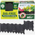 Master Mark Dig-Free 6 inch x 20 ft Black Poundable Lawn Edging - Easy-to-Install Plastic Landscape Border