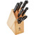 Zwilling J. A. Henckels International Solution 7-Piece Knife Set with Natural Wood Block