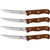 Chicago Cutlery Walnut Tradition 4-Piece Steak Knife Set