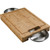 Napoleon PRO Cutting Board with Stainless Steel Bowls * Durable Bamboo Prep Station