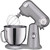 Cuisinart Precision Master 5.5 Quart Silver Lining Stand Mixer - Powerful 500W Motor with 12 Speeds and Multiple Attachments