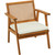 4-Piece Wooden Outdoor Chat Set