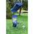 Outdoor Expressions Blue Polyester Omni-Directional Canopy Camp Chair