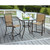 Outdoor Expressions 3-Piece Balcony Bistro Set