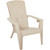 Gracious Living Sandstone Deluxe Contour Adirondack Chair