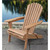 Northbeam Natural Wood Folding Adirondack Chair – Stylish, Comfortable Outdoor Seating