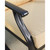 Leisure Classics Rhodes 3-Piece Rocking Chair Set with Steel Frame Chairs and Tempered Glass Table