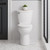 American Standard Cadet 10 in. Rough-In White Chair Height Round Bowl 1.28 GPF Toilet