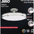 Juno Saturn 16 Inch Brushed Nickel Round Semi-Flush Mount Light Fixture