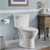 American Standard Champion 4 Right Height Elongated Bowl Toilet - 1.6 GPF, White