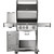 Napoleon Rogue Pro 425 Stainless Steel 3-Burner LP Gas Grill with Infrared Side Burner