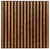 DECOR PANEL WALL 60X60CM MDF 171157