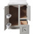 Bertch Storage Solutions 24-Inch Harbor Vanity Base Without Top
