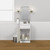 Zenith Zenna Home White 18 in. W x 35 in. H Shaker Vanity with Cultured Marble Top