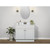 Zenith Zenna Home White 36-Inch Vanity with Cultured Marble Top - Modern Bathroom Storage Solution