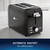 Oster Black Stainless Steel 2-Slice Toaster with Extra Wide Slots – Durable & Versatile Kitchen Appliance