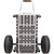 YakAttack SandRig 20 In. x 36 In. Surf Cart with 16 In. Rubber Tires – Durable Gear Hauler for Beach and Surf Adventures