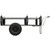 YakAttack SandRig 20 in. x 54 in. Surf Cart with 16 in. Rubber Tires – Durable Gear Hauler for Beach and Surf Adventures