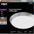 Feit 11 Inch Brushed Nickel LED CCT Dimmable Flush Mount Ceiling Light Fixture