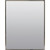 Zenith Stainless Steel 16.13 in W x 20.13 in H Recess or Surface Mount Medicine Cabinet with Mirror Surface
