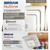 Broan-NuTone Sensonic 11 in. x 9-3/4 in. White Bath Exhaust Fan Upgrade Kit with Bluetooth Speaker and LED Light