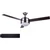 Home Impressions Sardiac 52-Inch Brushed Nickel Outdoor Ceiling Fan with Light Kit
