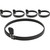 Napoleon Breakfast Ring Set with Folding Handles – 8-inch and 4-inch Nonstick Silicone Rings