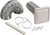 VENT WALL DUCTING KIT #WVK2A 075017