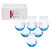 GLASS SET AZURE BLUE 13OZ 6PK 127410