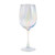 GLASS WINE 15.72OZ RAINBOW 127374