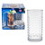 TUMBLER GLASS SET TEAR DROP 16OZ 127431