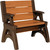 Convert A Bench Espresso Foldable Chair – Durable All-Weather Seating for Indoor and Outdoor Use