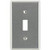 WALL PLATE SS 1-TOGGLE #511161 085680