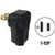 PLUG ANGLE BLK #501361 082899