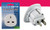 ADAPTOR TRAVEL 2-FLAT PIN 083345