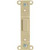 INSERT BLANK W/SCREWS IVORY 082420